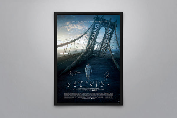Oblivion - Signed Poster + COA