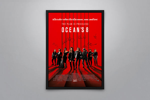 Ocean's Eight - Signed Poster + COA
