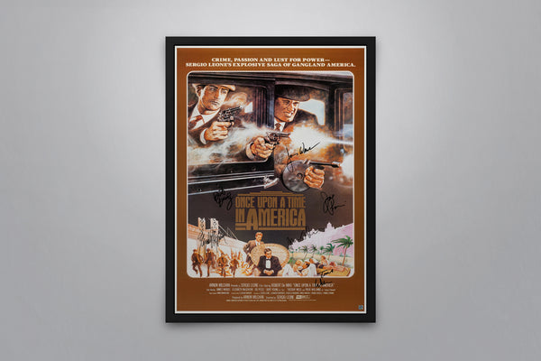 Once Upon A Time in America - Signed Poster + COA
