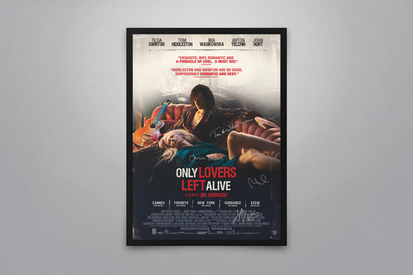 Only Lovers Left Alive - Signed Poster + COA