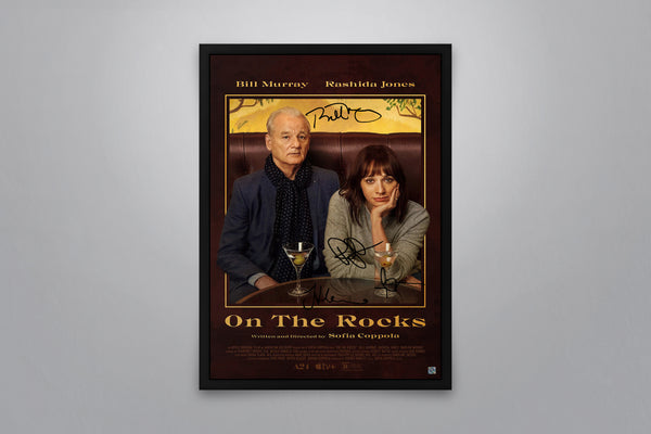On The Rocks - Signed Poster + COA