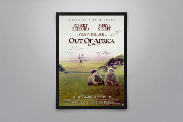 Out of Africa - Signed Poster + COA