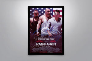Pain & Gain - Signed Poster + COA