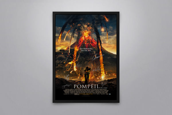 Pompeii - Signed Poster + COA