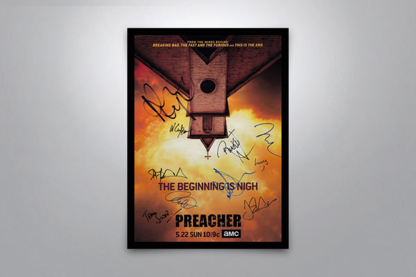Preacher - Signed Poster + COA