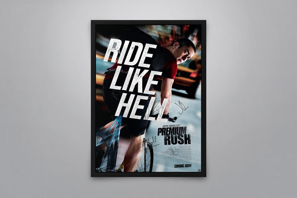Premium Rush - Signed Poster + COA