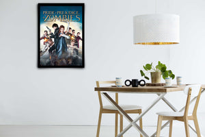 Pride and Prejudice and Zombies Signed Poster with COA