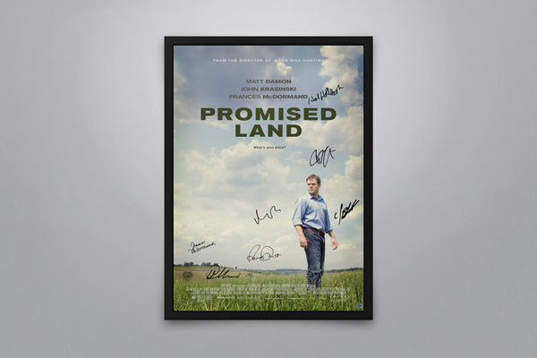 Promised Land - Signed Poster + COA