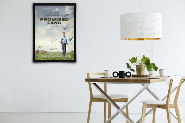 Promised Land - Signed Poster + COA