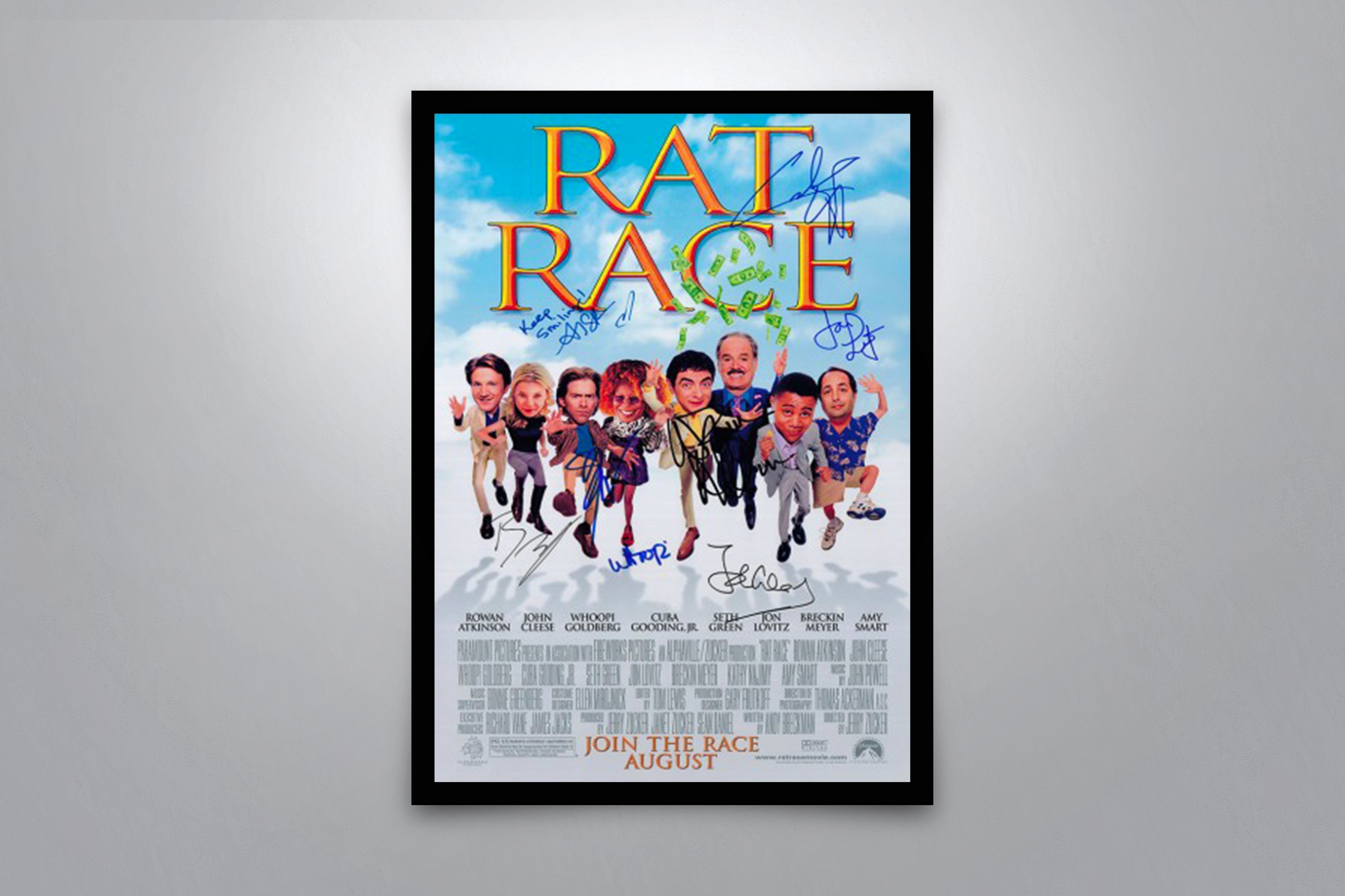 FUDEMAE Red Rose 筆前 ポスターRAT RACE ラットレース original-