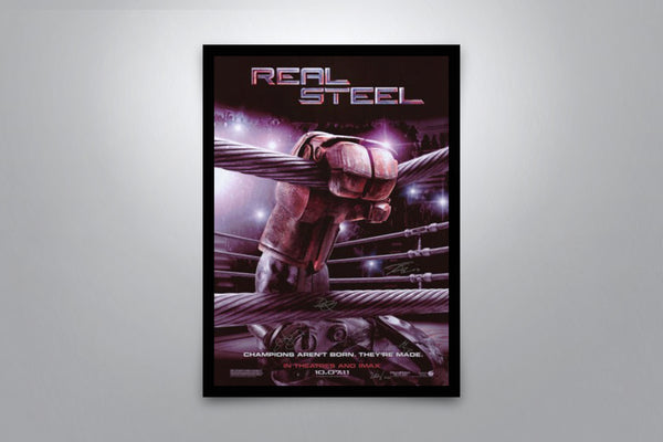 Real Steel - Signed Poster + COA