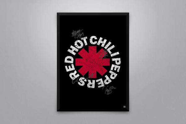 Red Hot Chili Peppers - Signed Poster + COA