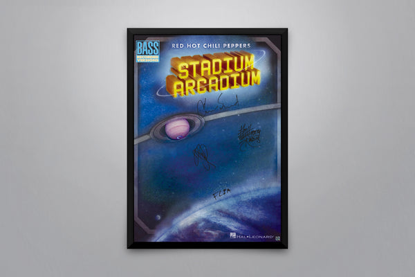 Red Hot Chili Peppers: Stadium Arcadium - Signed Poster + COA