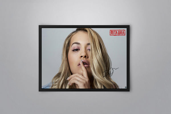 Rita Ora - Signed Poster + COA