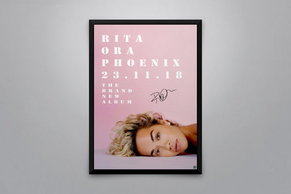 Rita Ora: Phoenix  - Signed Poster + COA