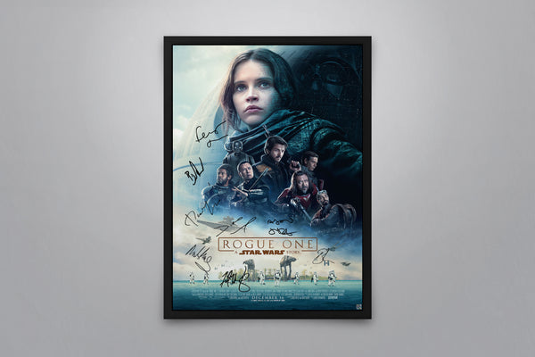 Rogue One: A Star Wars Story - Signed Poster + COA