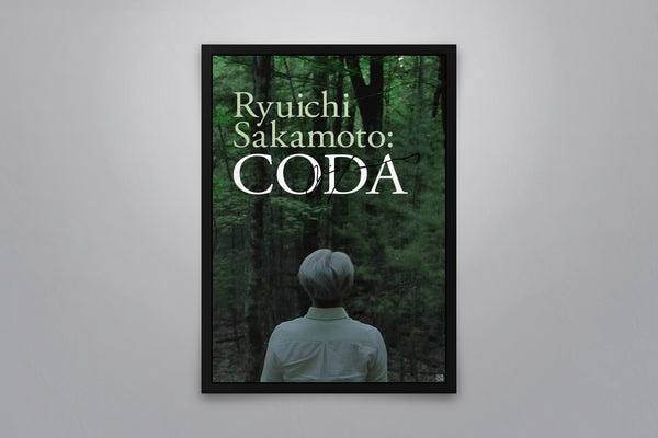 Ryuichi Sakamoto: CODA - Signed Poster + COA