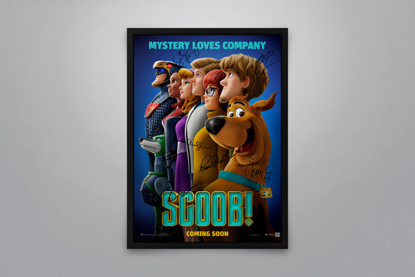 Scoob! - Signed Poster + COA