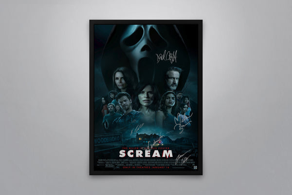 Scream - Authentic Signed Poster + COA