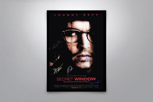 Secret Window - Signed Poster + COA