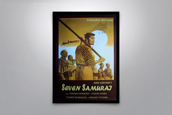 Seven Samurai - Signed Poster + COA