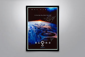 Signs - Signed Poster + COA