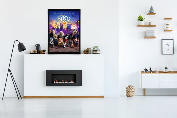 Sing 2 Signed Poster with COA