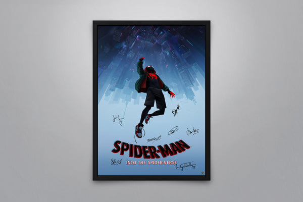 Spider-Man: Into The Spider-Verse - Signed Poster + COA