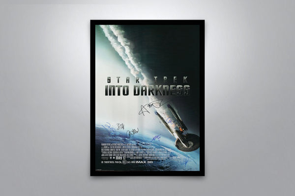 Star Trek Into Darkness - Signed Poster + COA