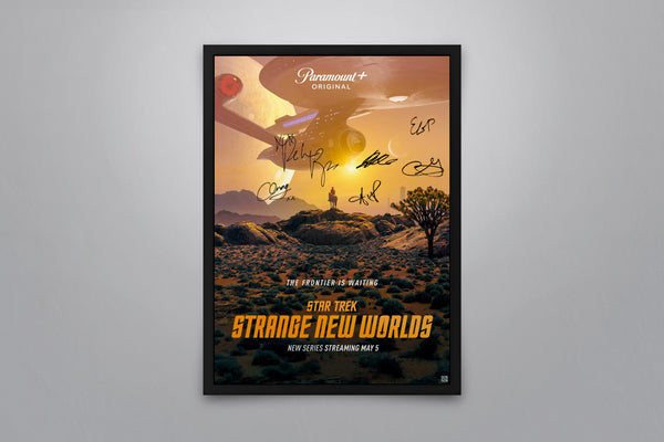 Star Trek: Strange New Worlds - Signed Poster + COA
