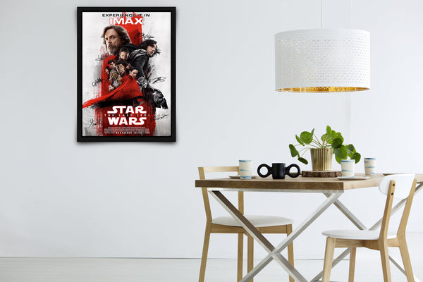 Star Wars: The Last Jedi - Signed Poster + COA