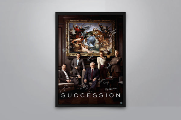 Succession - Signed Poster + COA
