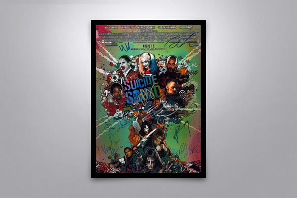 Suicide Squad - Signed Poster + COA