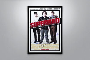 Superbad - Signed Poster + COA