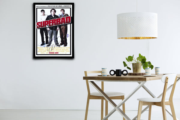 Superbad - Signed Poster + COA