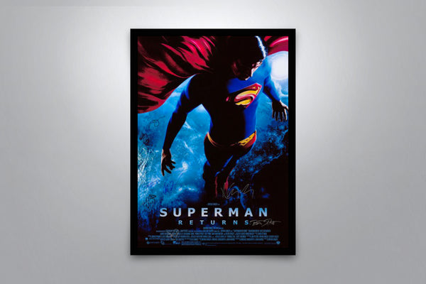 Superman Returns - Signed Poster + COA