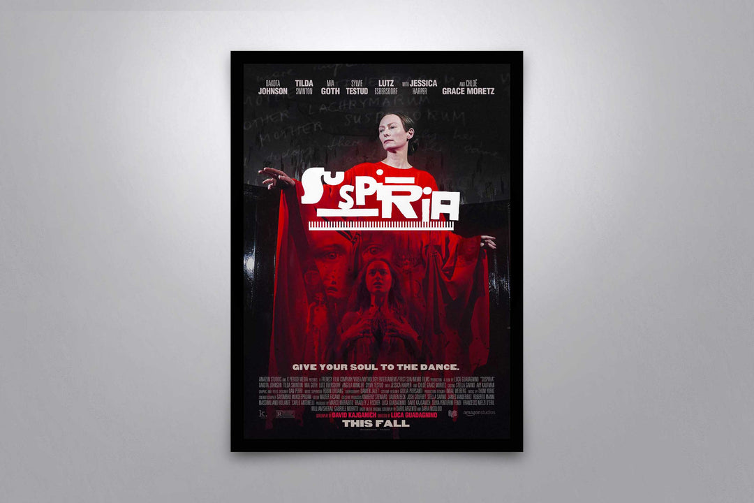 Suspiria - Signed Poster + COA – Poster Memorabilia