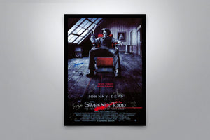 Sweeney Todd: The Demon Barber of Fleet Street - Signed Poster + COA