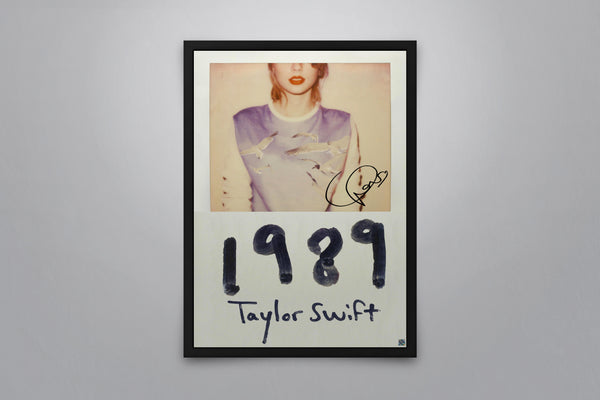Taylor Swift: 1989 - Signed Poster + COA – Poster Memorabilia