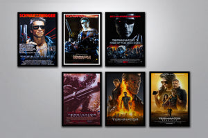 Terminator Autographed Poster Collection