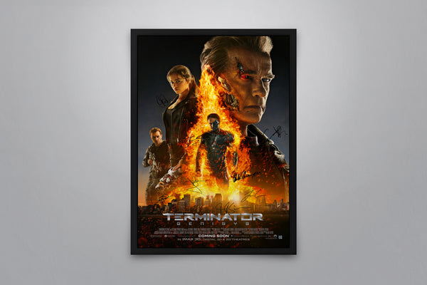 Terminator: Genisys - Signed Poster + COA