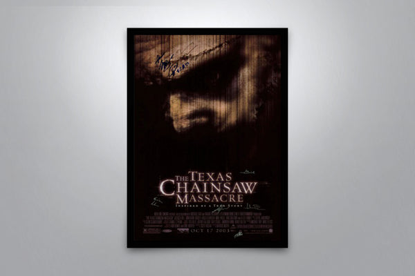 The Texas Chainsaw Massacre - Signed Poster + COA