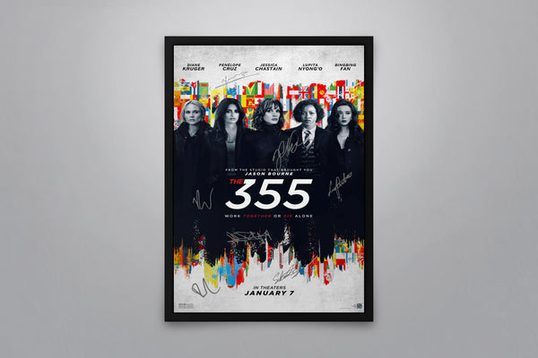 The 355 - Signed Poster + COA