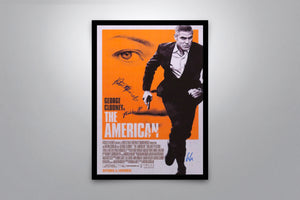 The American - Signed Poster + COA