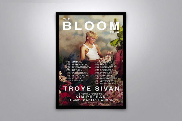 Troye Sivan: Bloom - Signed Poster + COA
