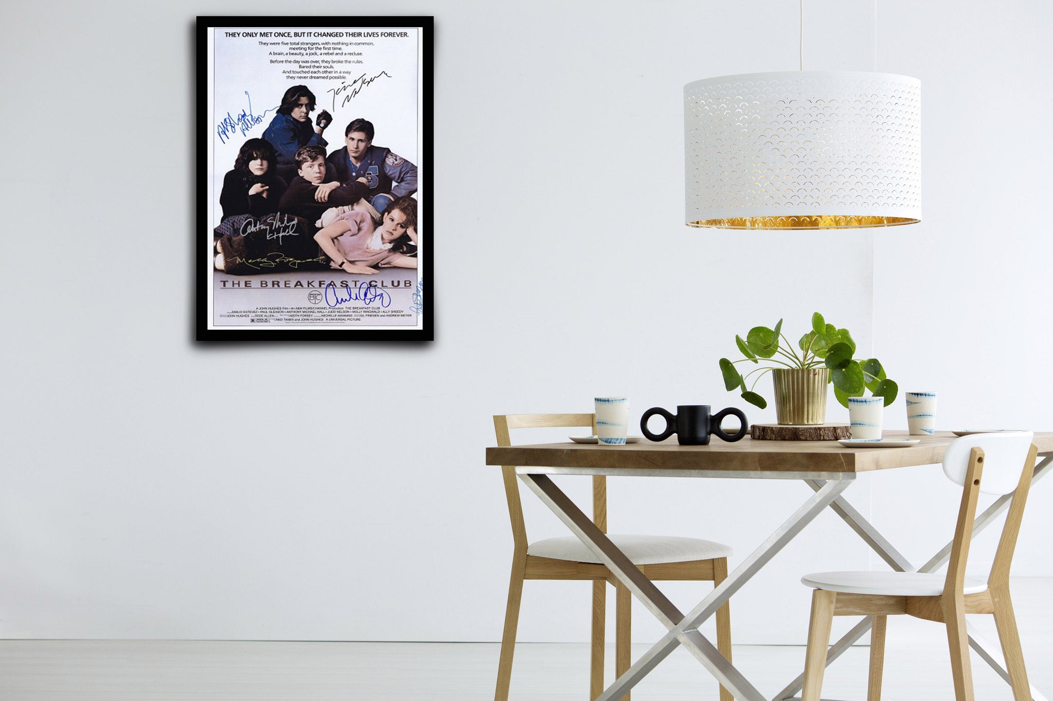 THE BREAKFAST CLUB signed autographed photo COA Hologram