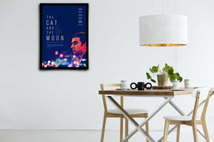 The Cat and the Moon Signed Poster with COA