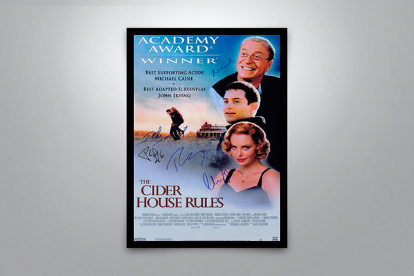 The Cider House Rules - Signed Poster + COA