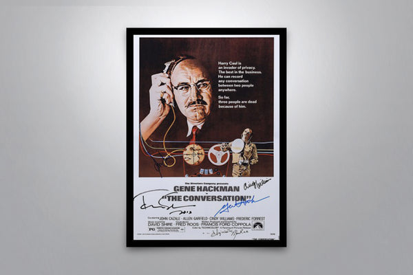 The Conversation - Signed Poster + COA