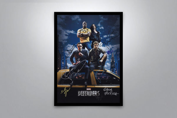 The Defenders - Signed Poster + COA